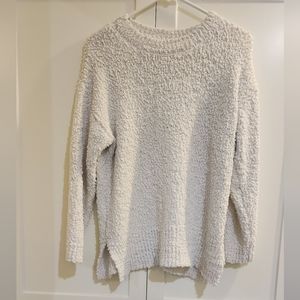 Womens white sweater